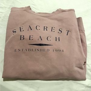 Seacrest beach oversized sweatshirt
